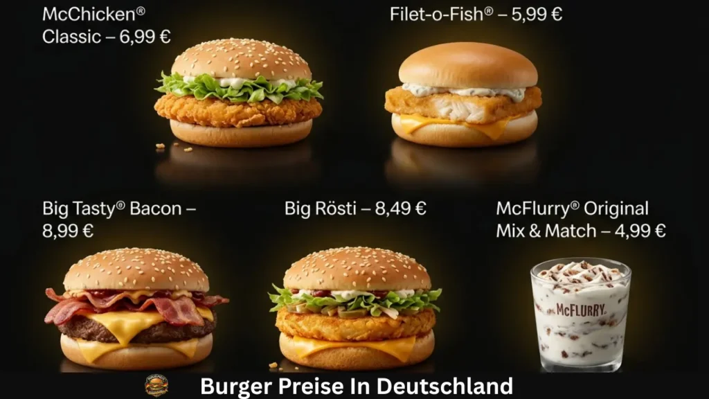 Die Topfavoriten auf der Speisekarte von McDonald’s Deutschland