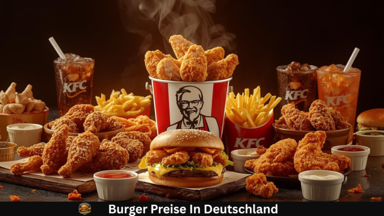 KFC Speisekarte mit Preisen in Deutschland