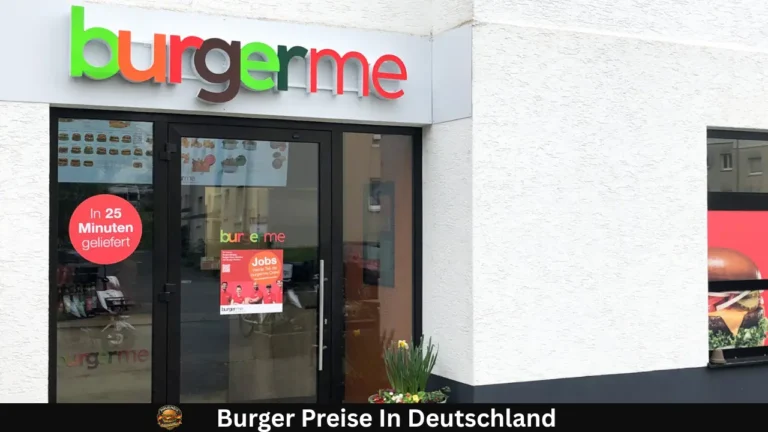 Preise der Burgerme-Speisekarte in Deutschland
