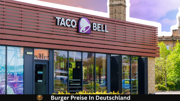 Taco-Bell-Speisekarte mit Preisen in Deutschland